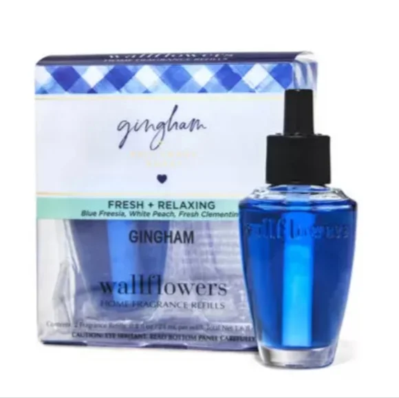 Bath Body Works Bath Body Gingham Wallflower Fragrance